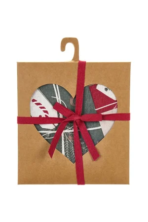 Nuvole di Stoffa Set 2 Strofinacci Cuore 40x70 cm Regali Offerta Speciale