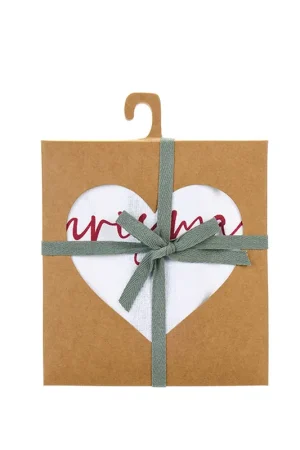 Quantità Limitata Nuvole di Stoffa Set 2 Strofinacci Cuore 40x70 cm