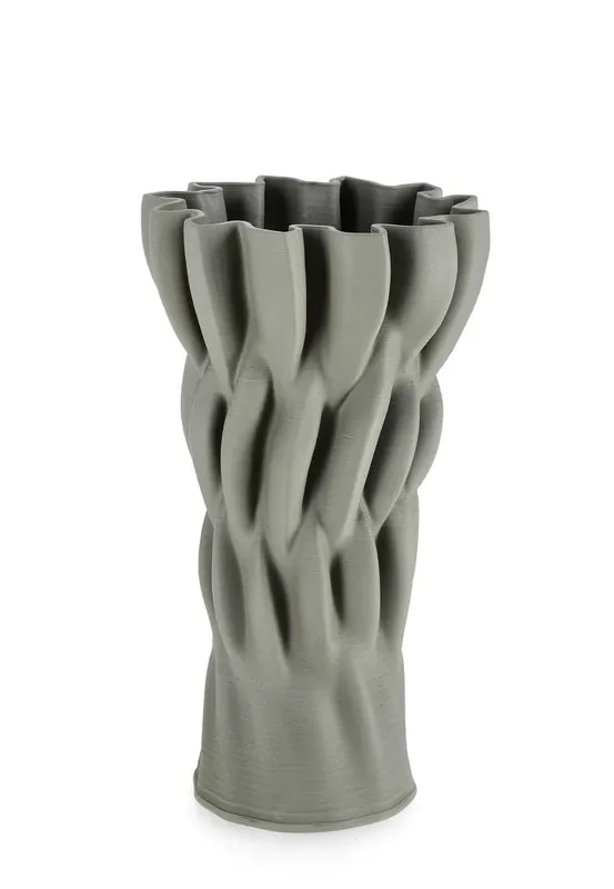 Di Tendenza Andrea Bizzotto Vaso Reiko Tondo Verde H32 cm
