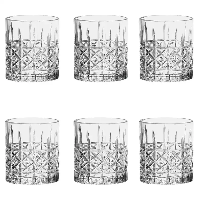 Economico Tognana set 6 Bicchieri Tumbler Ottoman Trasparente 335 ml