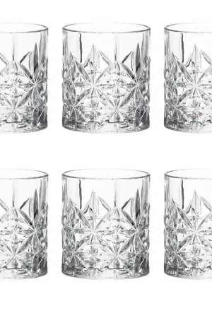 Ultima Occasione Tognana set 6 Bicchieri Tumbler Vendome Trasparente 335 ml