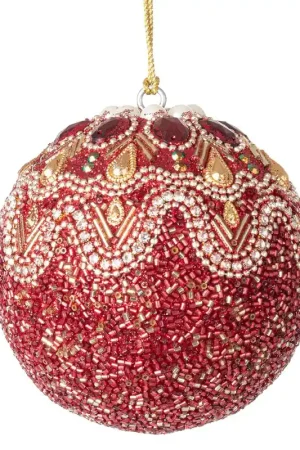 Andrea Bizzotto Pallina di Natale Ellem Rosso D10 cm Ultima Occasione