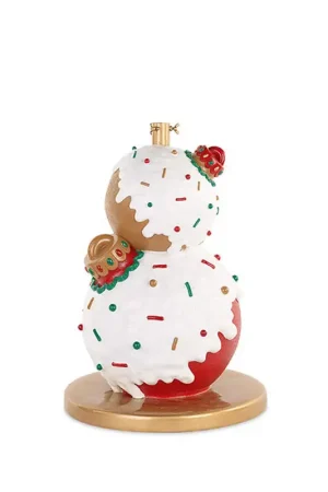 Più Venduto TonoSuTono Base per Albero di Natale Sfere Pan di Zenzero H63 cm