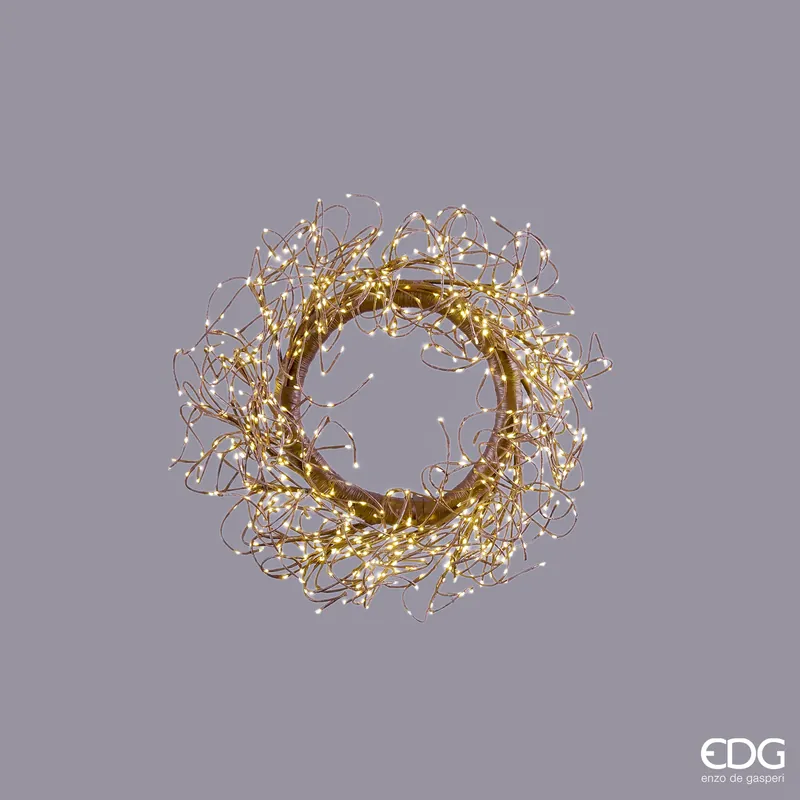 EDG Enzo De Gasperi Corona Led Lumiere 936 Microled D55 cm Miglior Prezzo