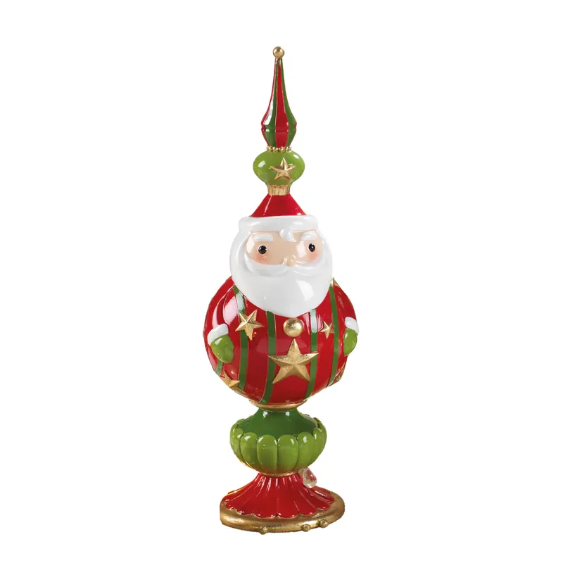 Prezzo Ridotto Mascagni Casa Decorazione Natalizia Santa Claus in Resina