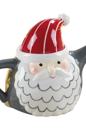 Mascagni Casa Teiera Natalizia Babbo Natale in Ceramica Acquista Ora