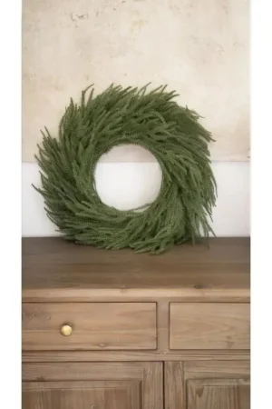 Ghirlanda di Rami di Pino Lea total PE di Salvatore Izzo D60 cm Compra Oggi Stesso