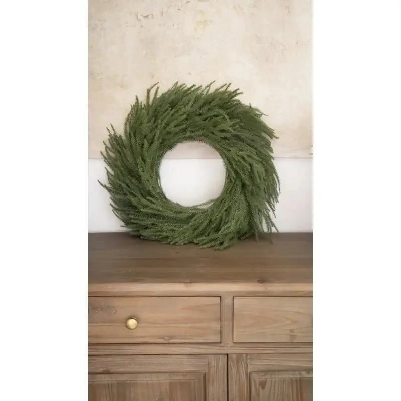 Ghirlanda di Rami di Pino Lea total PE di Salvatore Izzo D60 cm Compra Oggi Stesso