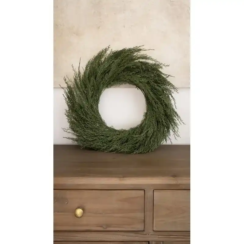 Ghirlanda di Cipresso Cloe total PE di Salvatore Izzo D60 cm Miglior Prezzo
