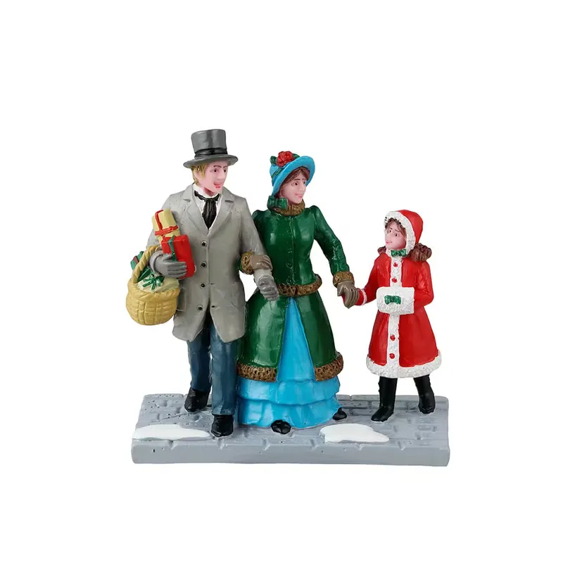 Lemax Collections Decorazione per Villaggio Shopping della Vigilia di Natale in Resina Prezzo Di Fabbrica