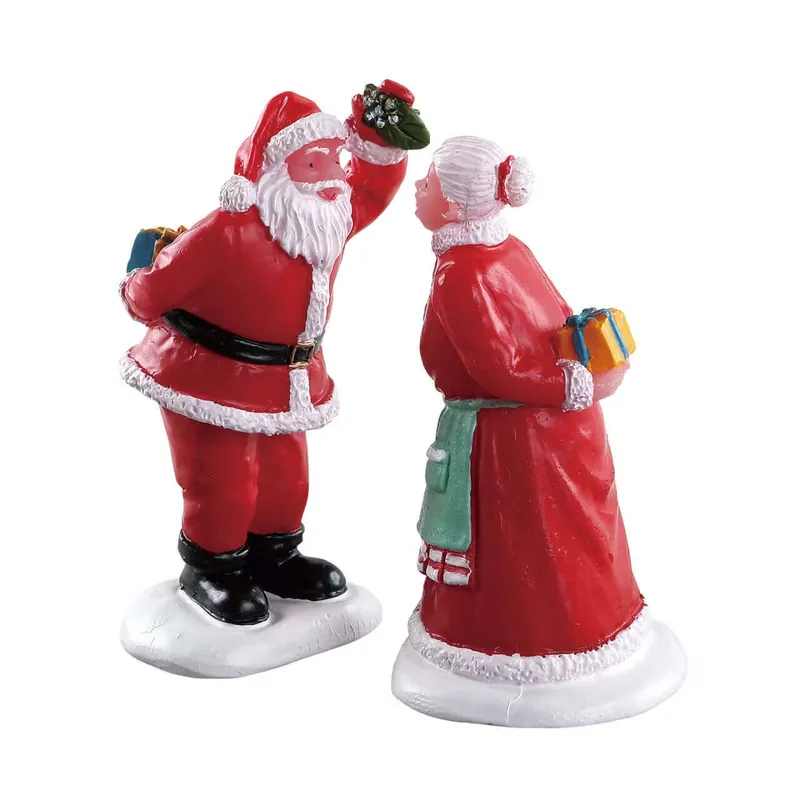 Lemax Collections Decorazione per Villaggio Sotto al Vischio in Resina Direttamente Dal Produttore