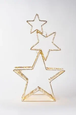 Eurolamp Decorazione Natalizia Stella con 350 Mini Led in Metallo Prezzo Conveniente