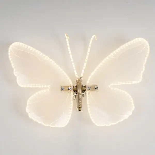 Professionale Eurolamp Decorazione Farfalla con Led 40 cm