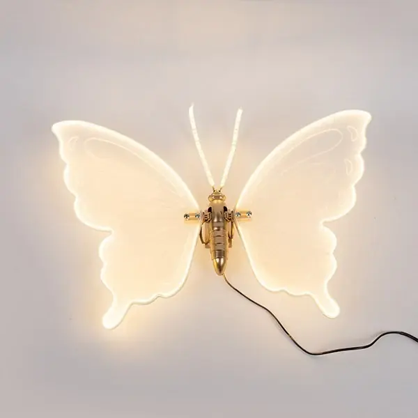 Eurolamp Decorazione Farfalla con Led 60 cm Consegna Rapida