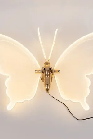 Saldi Eurolamp Decorazione Farfalla con Led 80 cm