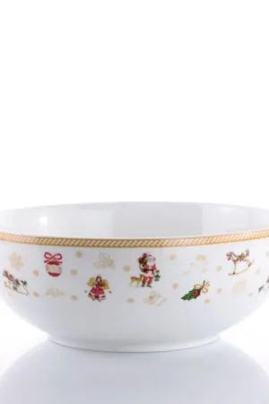 Compra Adesso Weissestal Insalatiera Natalizia Toys D24 cm in Porcellana
