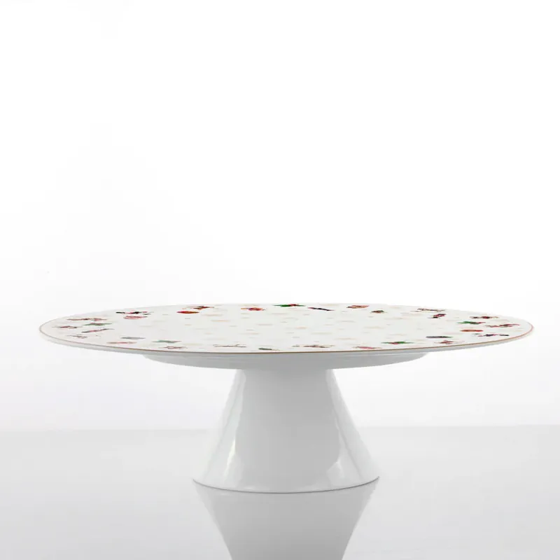 Weissestal Alzata Natalizia Toys D28 cm in Porcellana Consegna Rapida