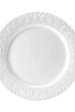 Prezzo Conveniente Fade Piatto da Portata XMAS White in Porcellana 30,5 cm