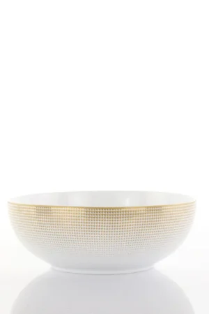 Novità Weissestal Insalatiera Vintage Gold D23 cm in Porcellana
