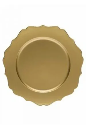 Ultimissimo Modello Fade Sottopiatto Tablemat Lea D33 cm Oro