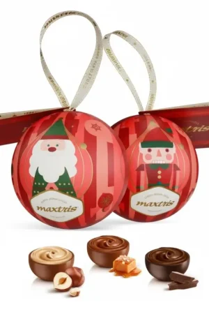 Maxtris Pallina di Natale con Gusti Assortiti 100g Offerta