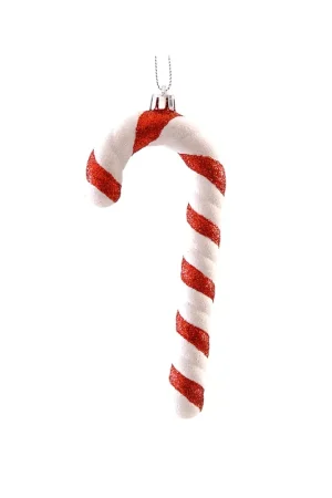 Vetur Decorazione Pendente Candy Cane H16,5 cm Rosso e Bianco Occasione