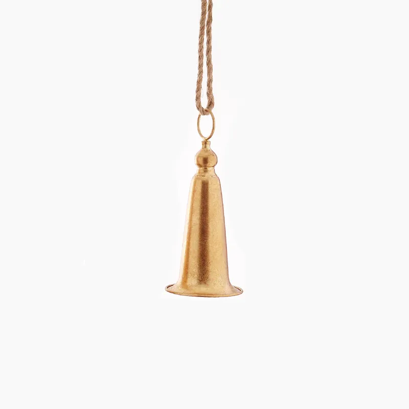 Vetur Decorazione Pendente Campanella H32 cm Oro Solo Oggi