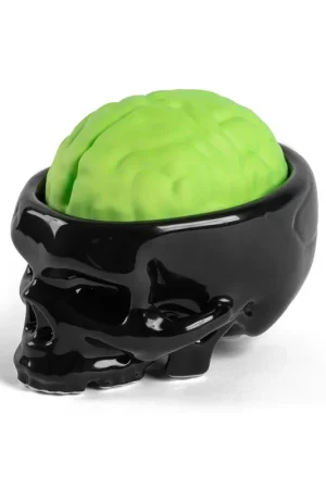 Offerta Limitata Seletti Porta Saponetta BrainWash In Porcellana Nero