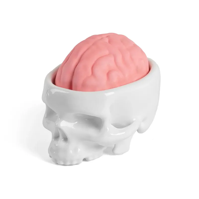 Seletti Porta Saponetta BrainWash In Porcellana Bianco Più Venduto