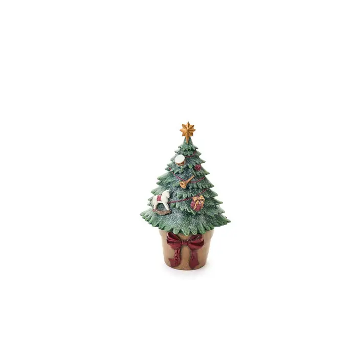 Nuvole di Stoffa Albero in Resina 16x16x30 cm Promozione Esclusiva
