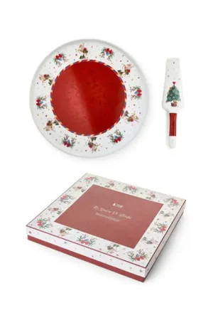 Compra Adesso Nuvole di Stoffa Set Piatto e Torta e Paletta Cavalli D32 cm