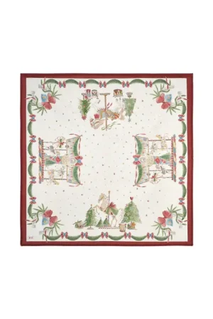Compra Oggi Stesso Nuvole di Stoffa Centrotavola Natalizio Giostra 120x120 cm in Cotone