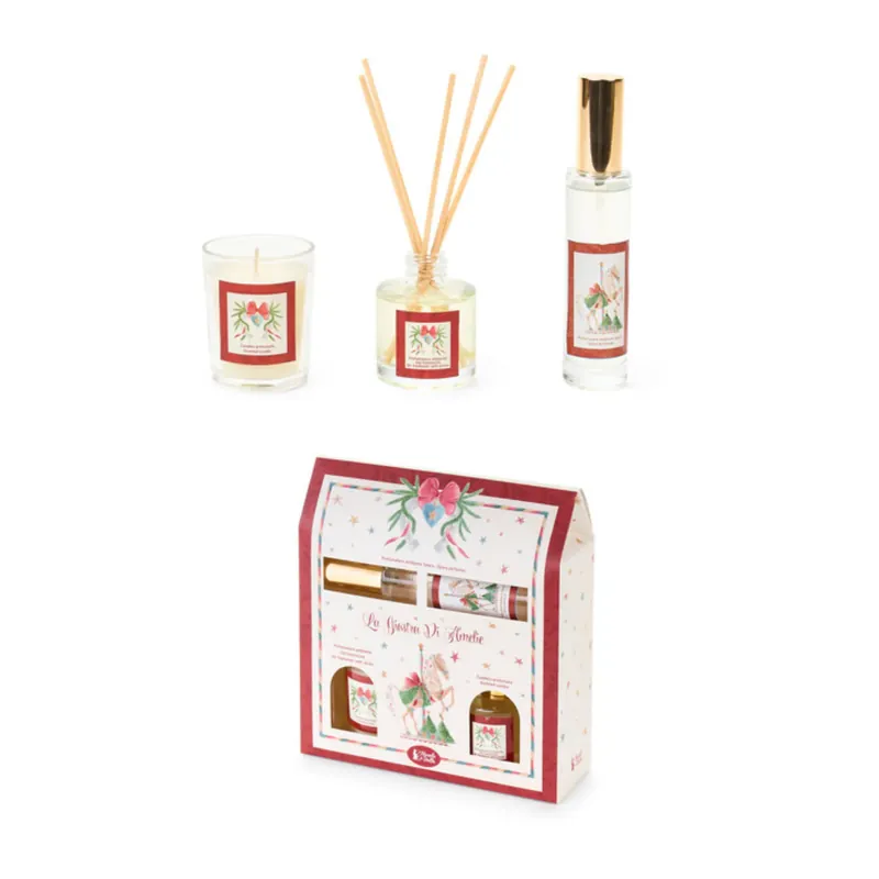 Nuvole di Stoffa Set Diffusore Spray Ambiente e Candela Ultimissimo Modello