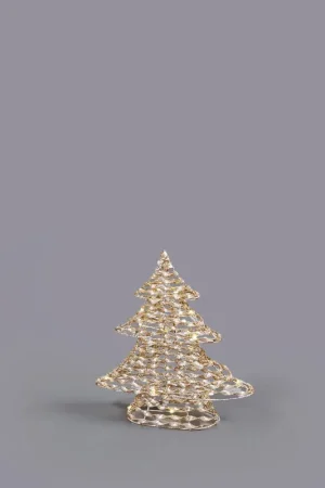 Bestseller EDG Enzo De Gasperi Albero di Natale Led Stripes 20 Microled H30 cm Oro