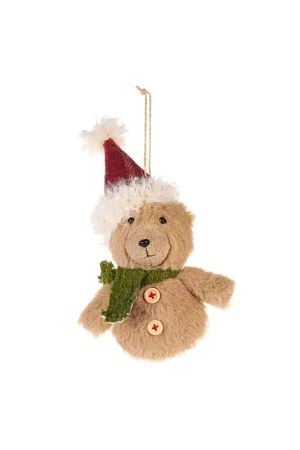 Nuvole di Stoffa Decorazioni per Albero Orsetto H22 cm Verde Must-Have