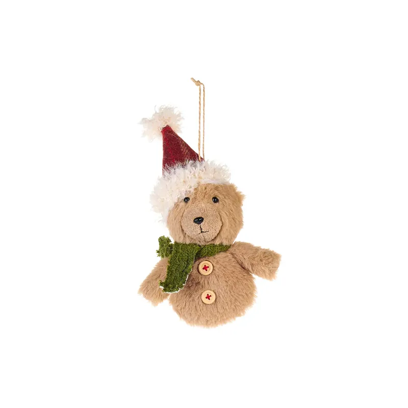 Nuvole di Stoffa Decorazioni per Albero Orsetto H22 cm Verde Must-Have