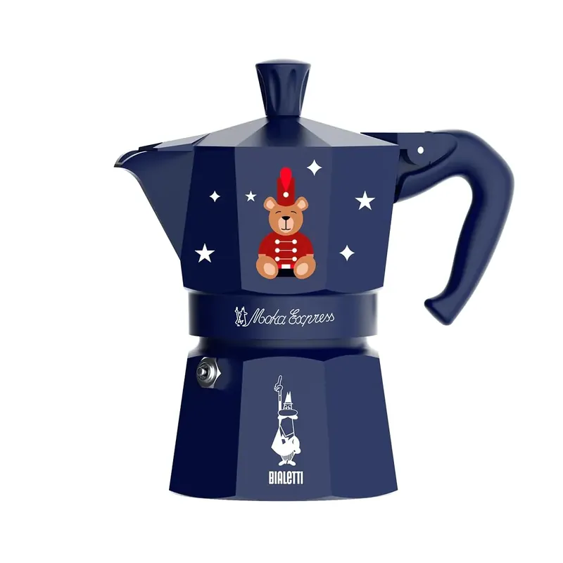Reso Gratuito Bialetti Moka Express Natalizia 1 Tazza Blu