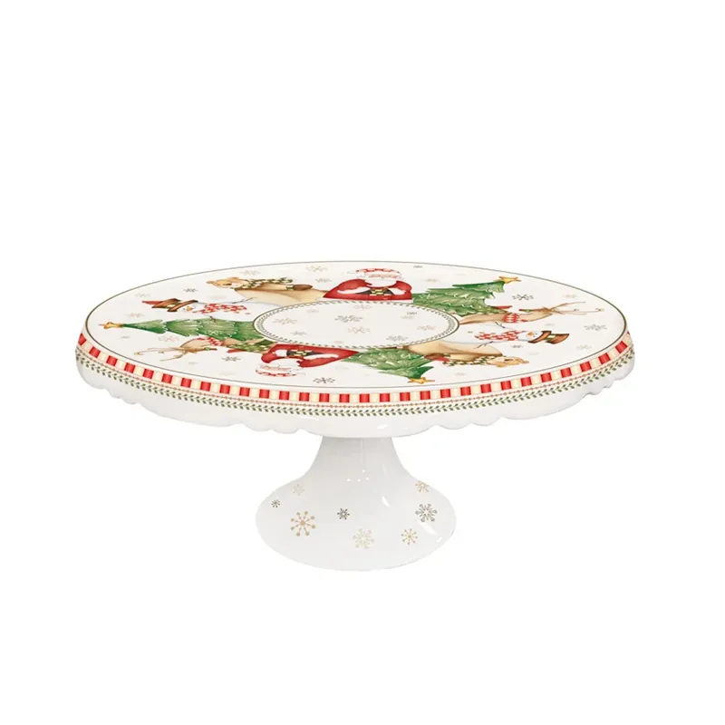 Brandani Alzata Natalizia Racconti D29 cm in Porcellana Compra Adesso