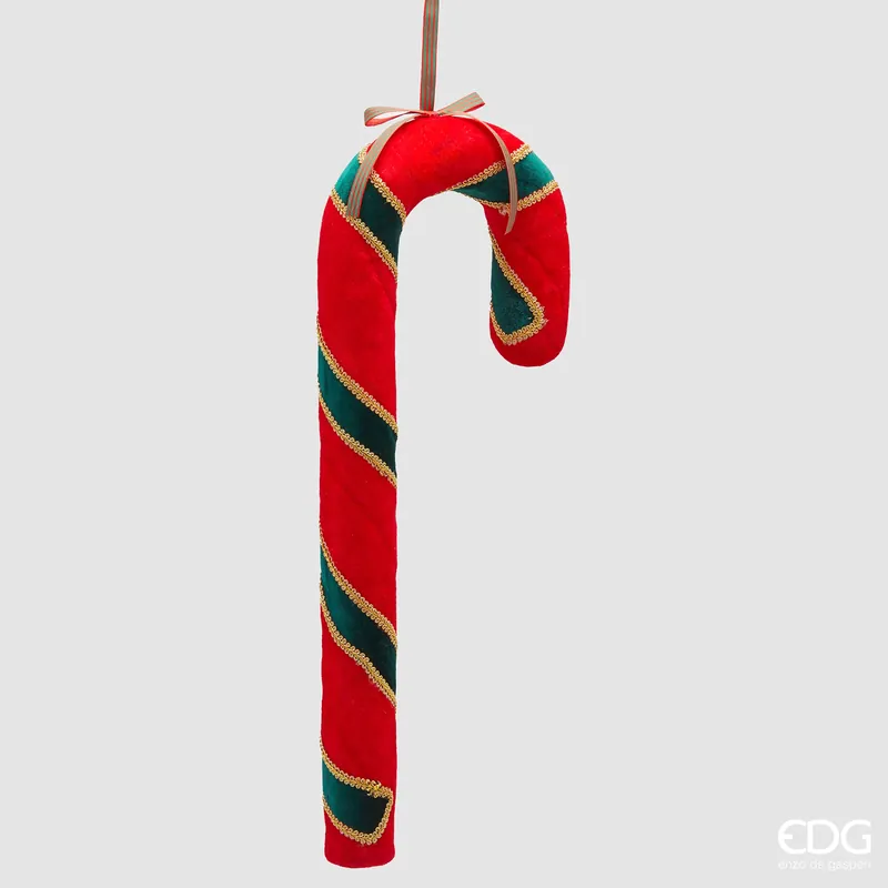 EDG Enzo de Gasperi Decorazione Pendente Candy Bastoncino H55 cm Soddisfatti O Rimborsati