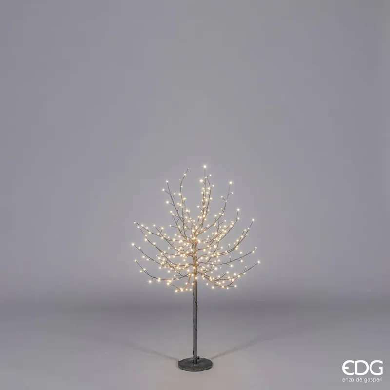 EDG Enzo De Gasperi Albero Faggio con base 300 mini led H120 cm Spedizione Espresso