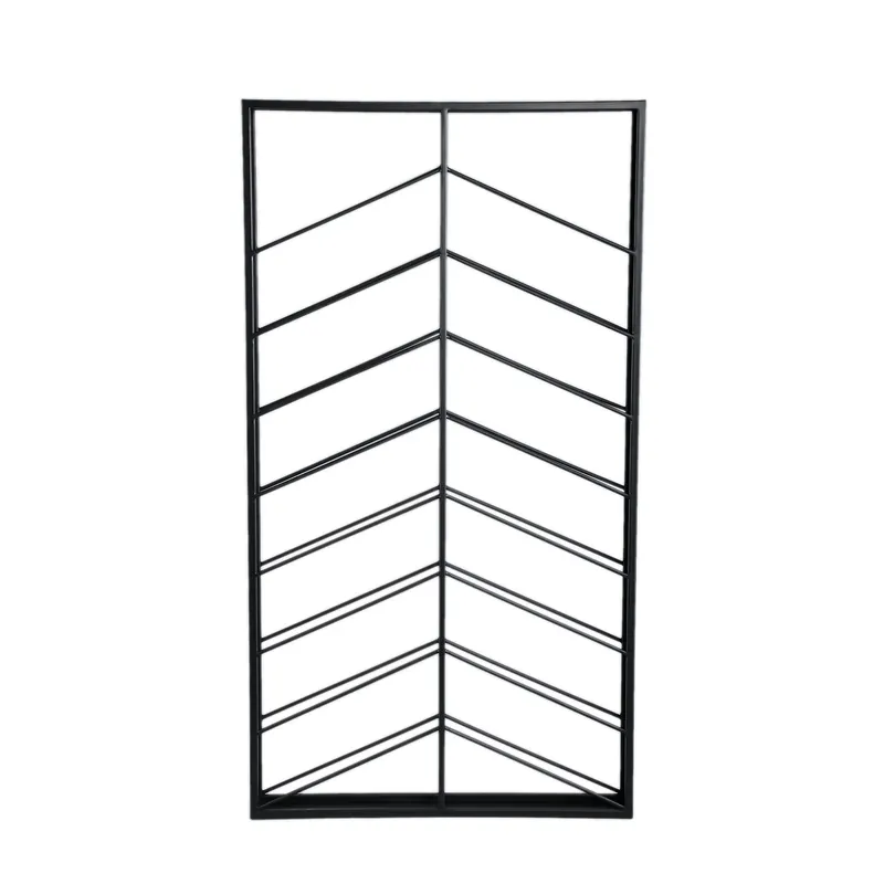 Offerta Del Giorno PTMD Collection Portabottiglie Zalig in Ferro Nero L120x65 cm