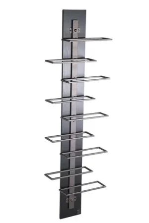 Compra Adesso PTMD Collection Portabottiglie da Parete in Ferro Nero H110 cm