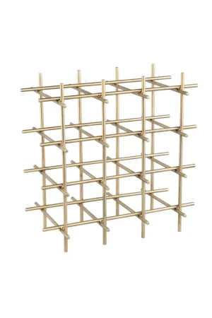 Promozione PTMD Collection Portabottiglie Gordo in Ottone Oro