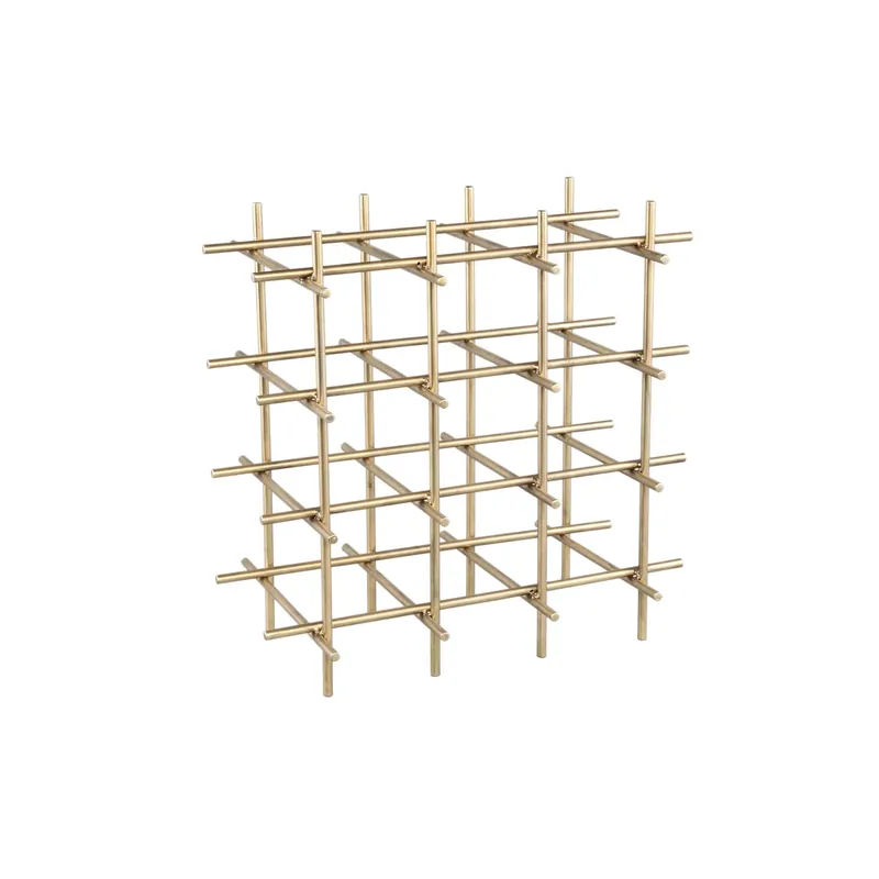 Promozione PTMD Collection Portabottiglie Gordo in Ottone Oro