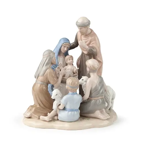 Hervit Creations Natività Royal Class in Porcellana Dipinta a Mano Compra Oggi Stesso