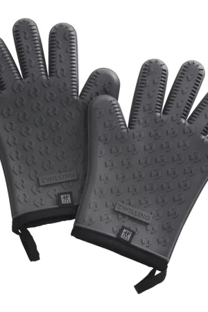 Zwilling Guanti da Barbecue in Silicone BBQ+ Antracite Scelto Dai Clienti