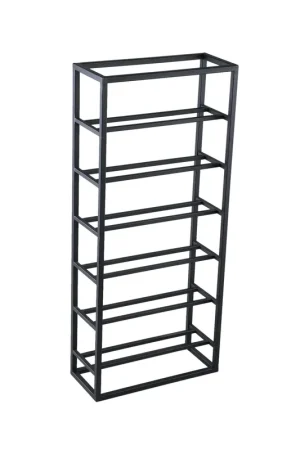 Occasione PTMD Collection Portabottiglie Kentyn Grande in Ferro Nero 155 cm