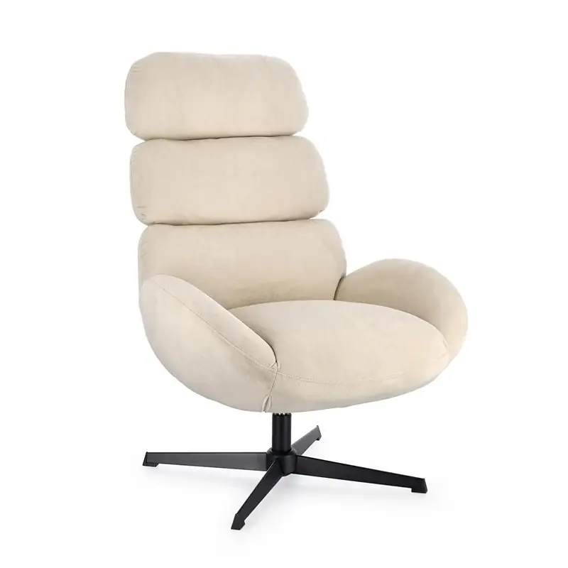 Di Tendenza Andrea Bizzotto Poltrona Girevole Violante Bianco Perla