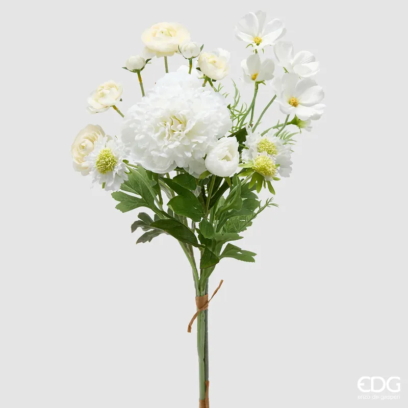 Quantità Limitata EDG Enzo De Gasperi Cespuglio Peonia H60 cm Bianco