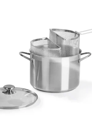 Barazzoni Pentola Spaghettiere doppio cestello in Acciaio inox 24 cm Offerta